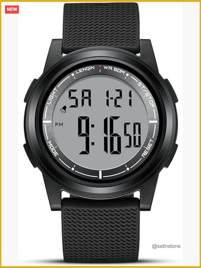 Mens Digital Watch Ultra Thin Waterproof Led Screen Stopwatch Alarm Date Mens Digital Watch Ultra Thin Waterproof Led Screen Stopwatch Alarm Date